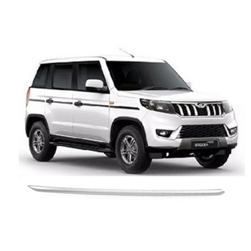 Chrome Trunk Garnish Compatible with Bolero Neo - Silver 